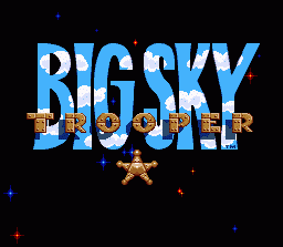 Big Sky Trooper screenshot 4 for Super Nintendo